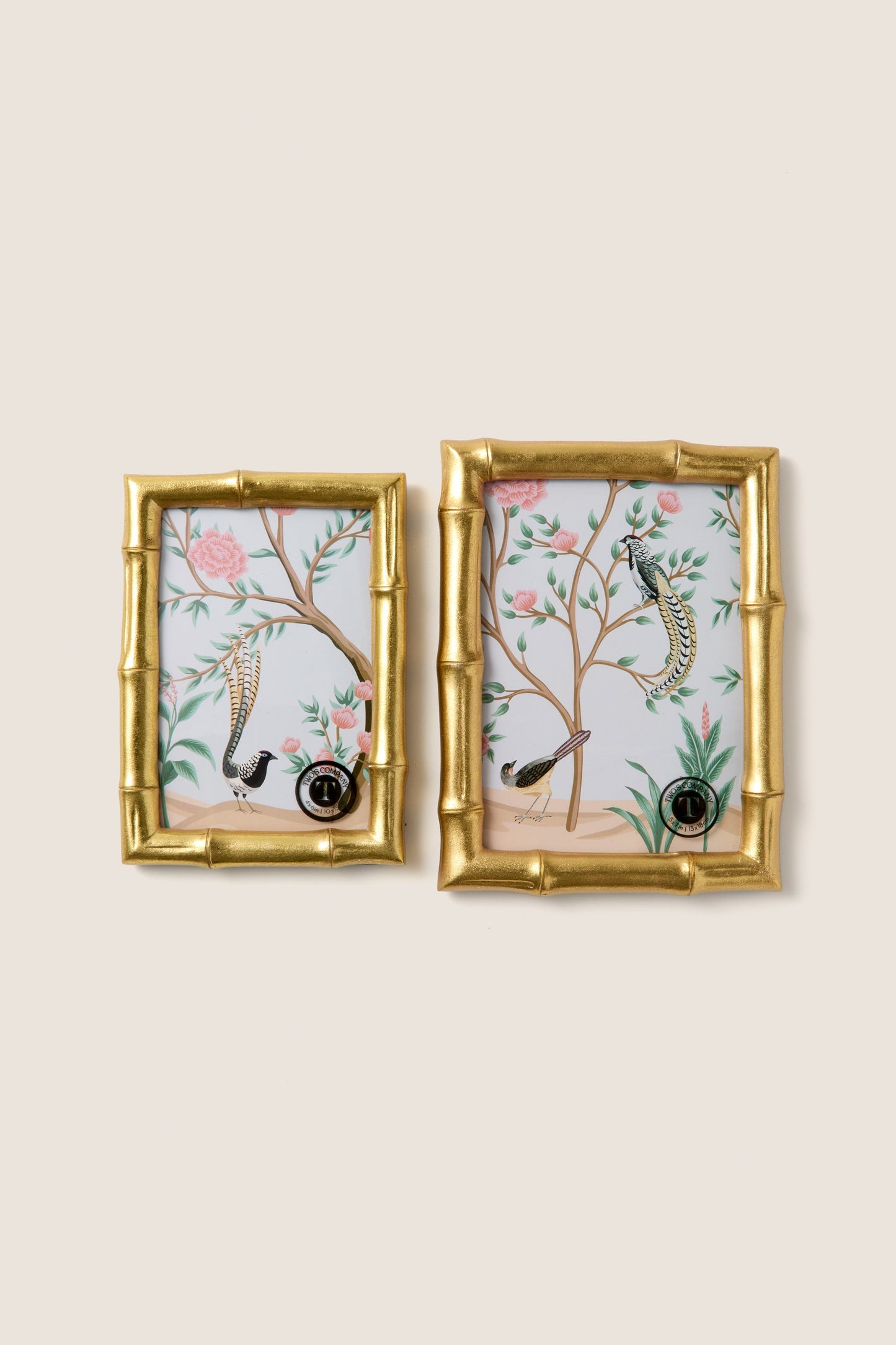 4x6 Gold Faux Bamboo Frame