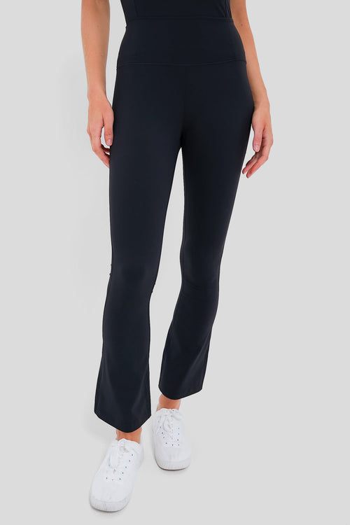 Black High Rise Compression Spandex Millie Yoga Pant