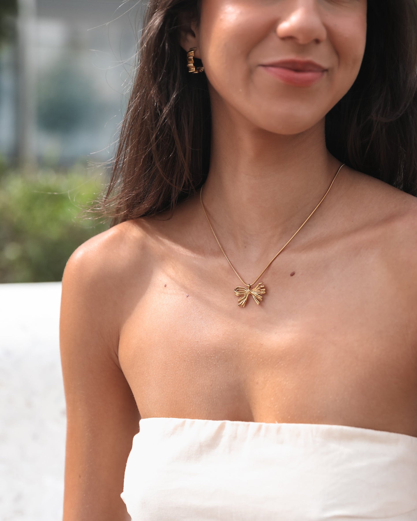 Aiden Gold Necklace | Women's Dainty Gold Necklace
