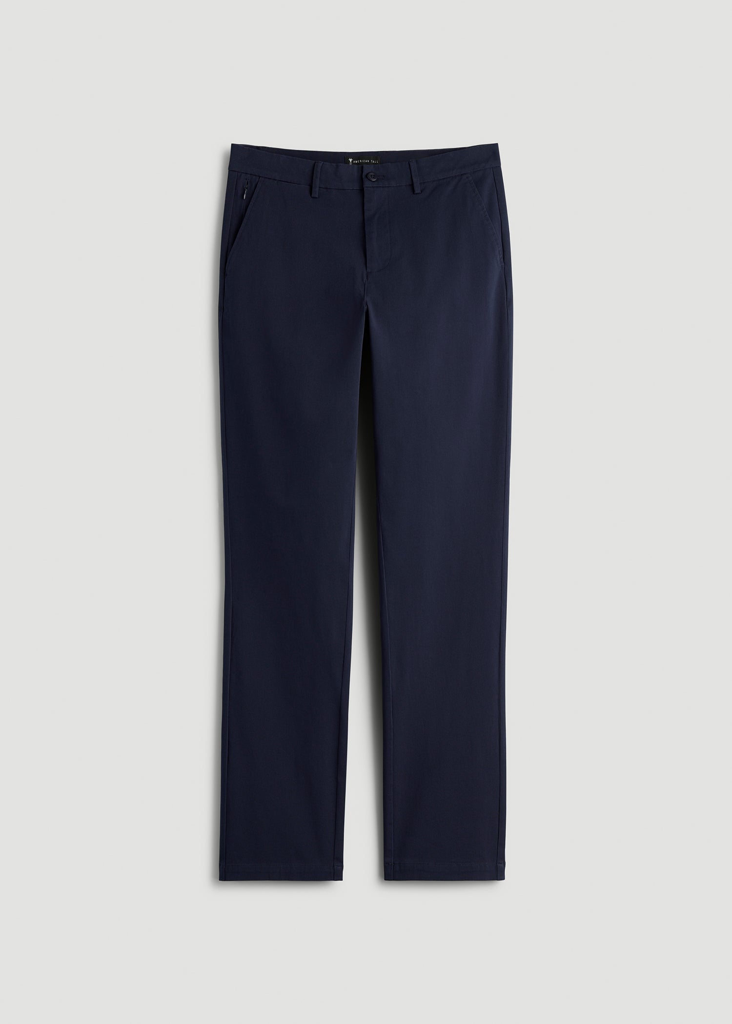 4-Way Stretch Commuter Tapered Chino Pants for Tall Men in Patriot Blue