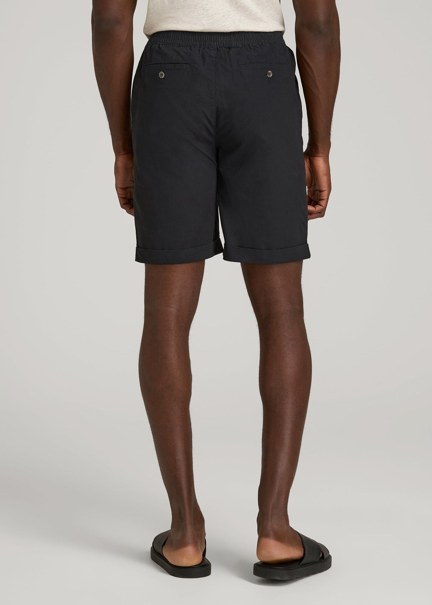Bermuda Shorts for Tall Men in Black