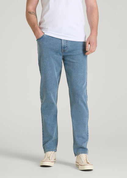 Carman TAPERED Jeans for Tall Men in Perfect Blue
