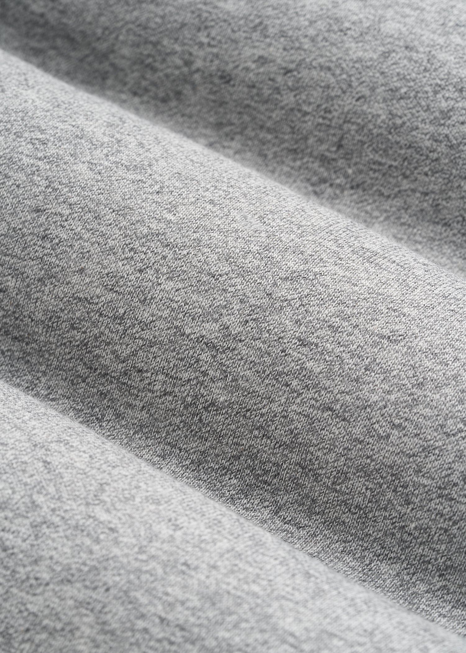 Core Motion Fleece Crewneck for Tall Men in Heathered Grey