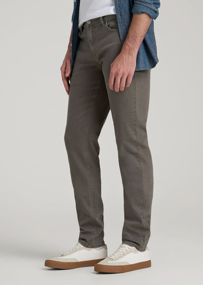 Dylan Slim Fit Colored Jeans for Tall Men in Sage