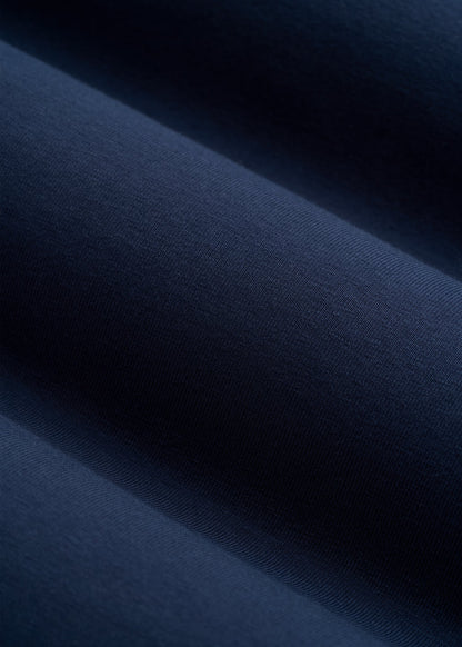 The Essential Modern Fit Crewneck Tee for Tall Men in Navy