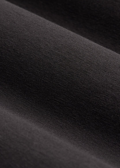 The Essential Slim Fit Crewneck Tee for Tall Men in Black