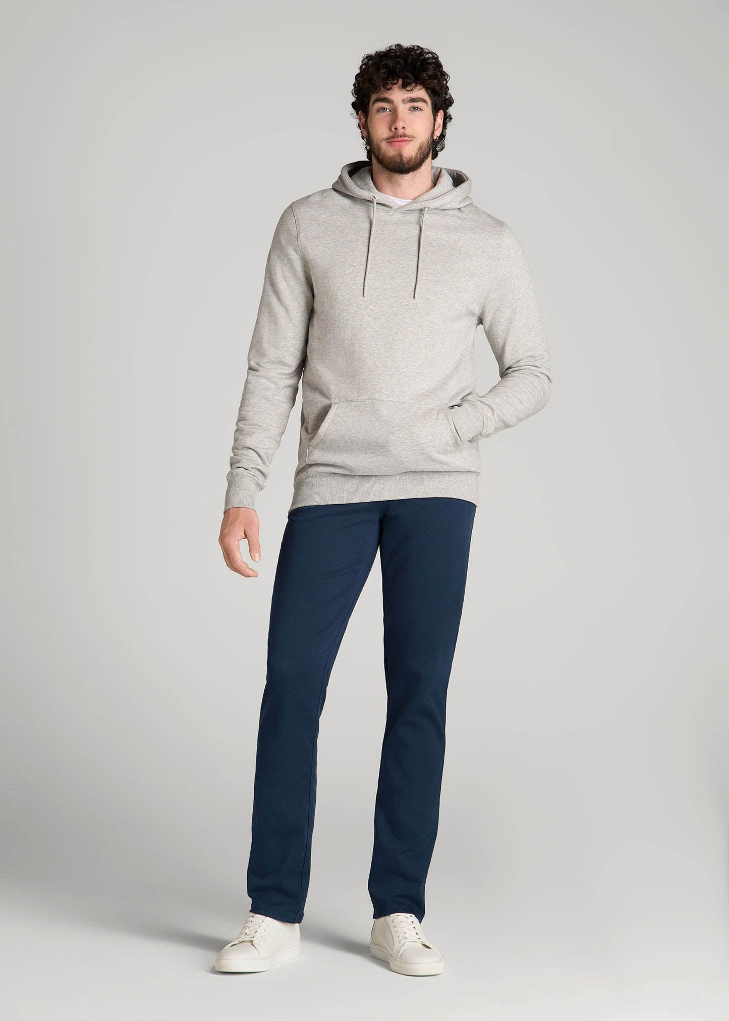 Everyday Comfort 5-Pocket TAPERED-FIT Pant for Tall Men in Marine Navy