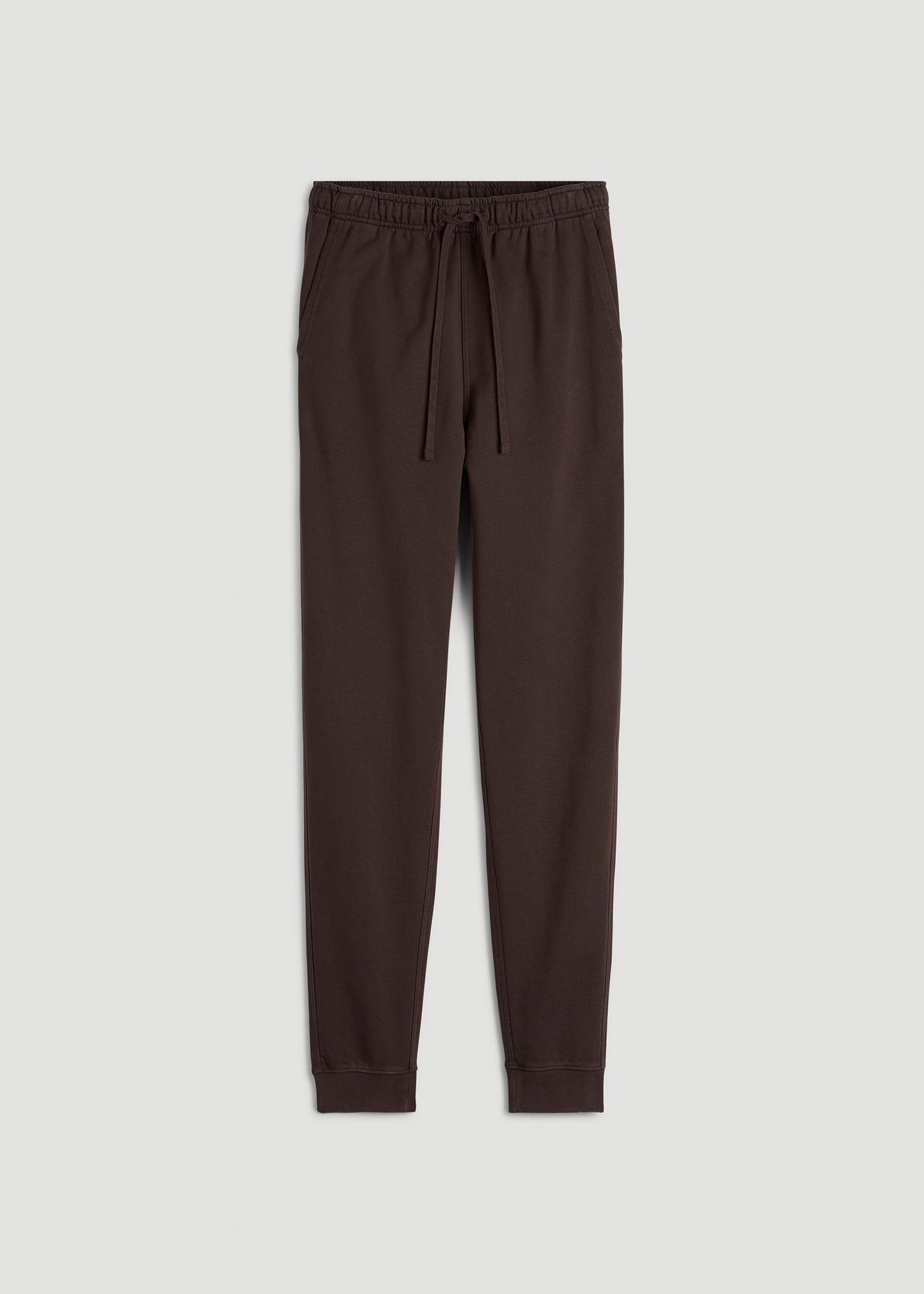 Everyday French Terry Jogger for Tall Men in Espresso