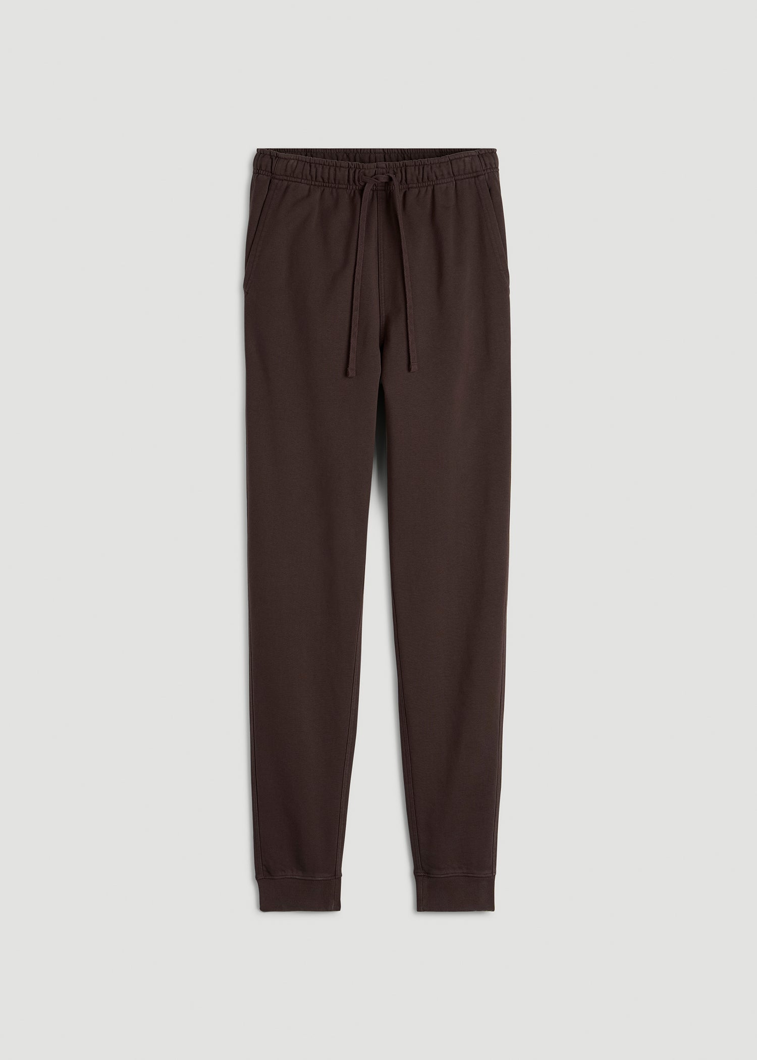 Everyday French Terry Jogger for Tall Men in Espresso