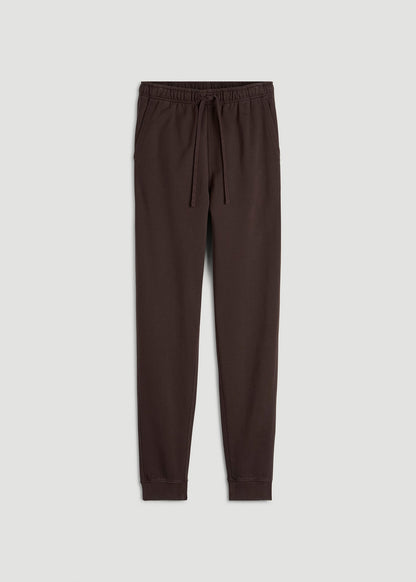 Everyday French Terry Jogger for Tall Men in Espresso