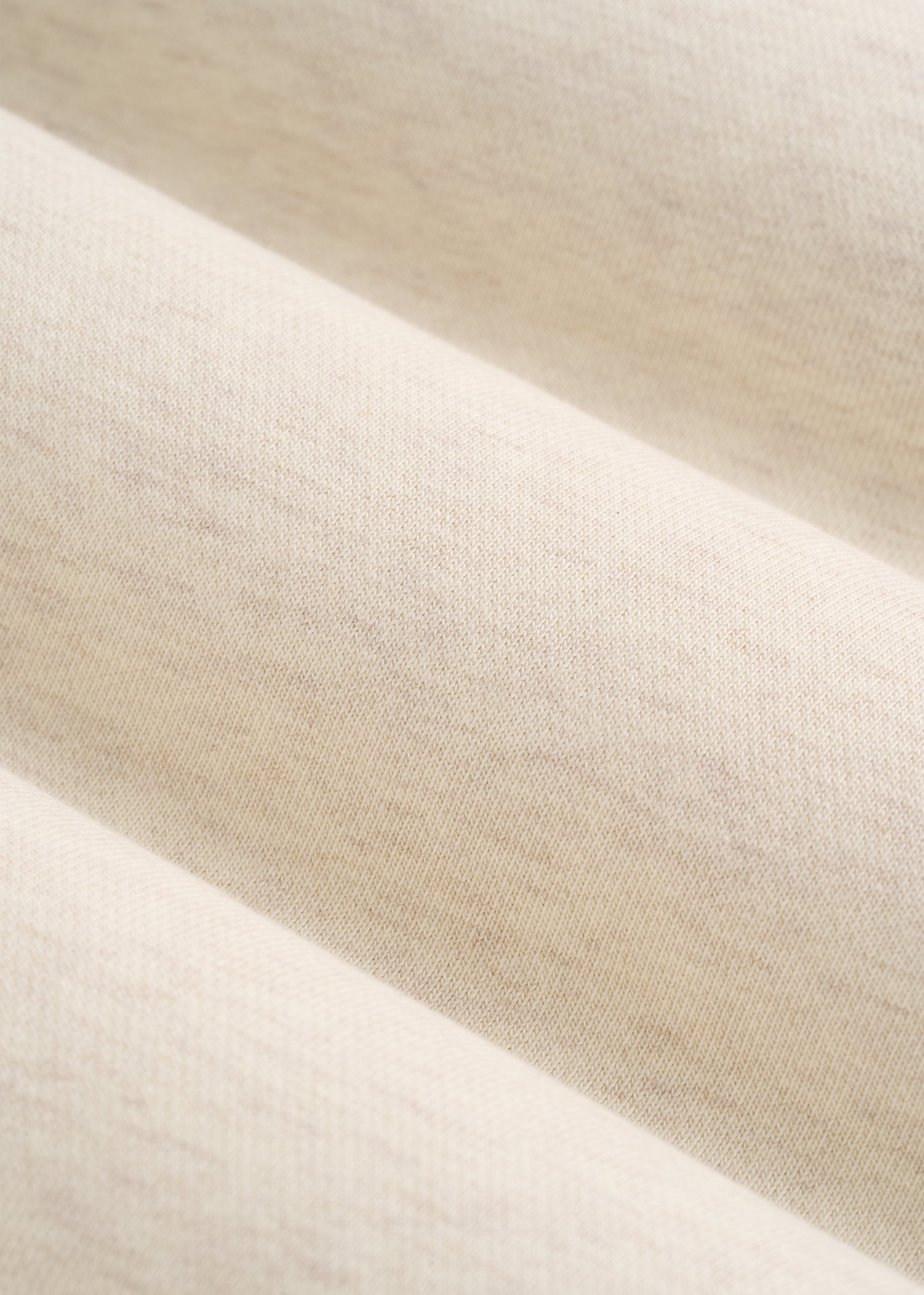 Everyday French Terry Popover Hoodie for Tall Men in Heathered Oatmeal