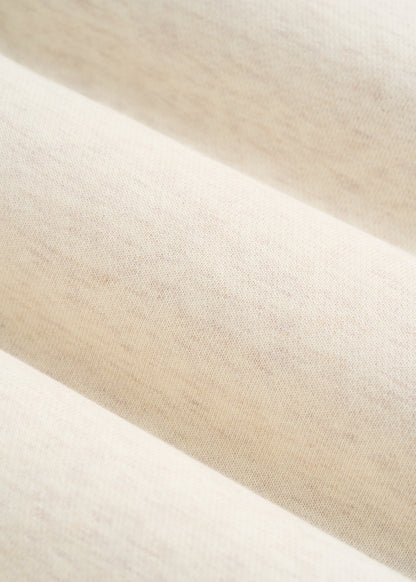 Everyday French Terry Straight Leg Sweatpants for Tall Men in Heathered Oatmeal