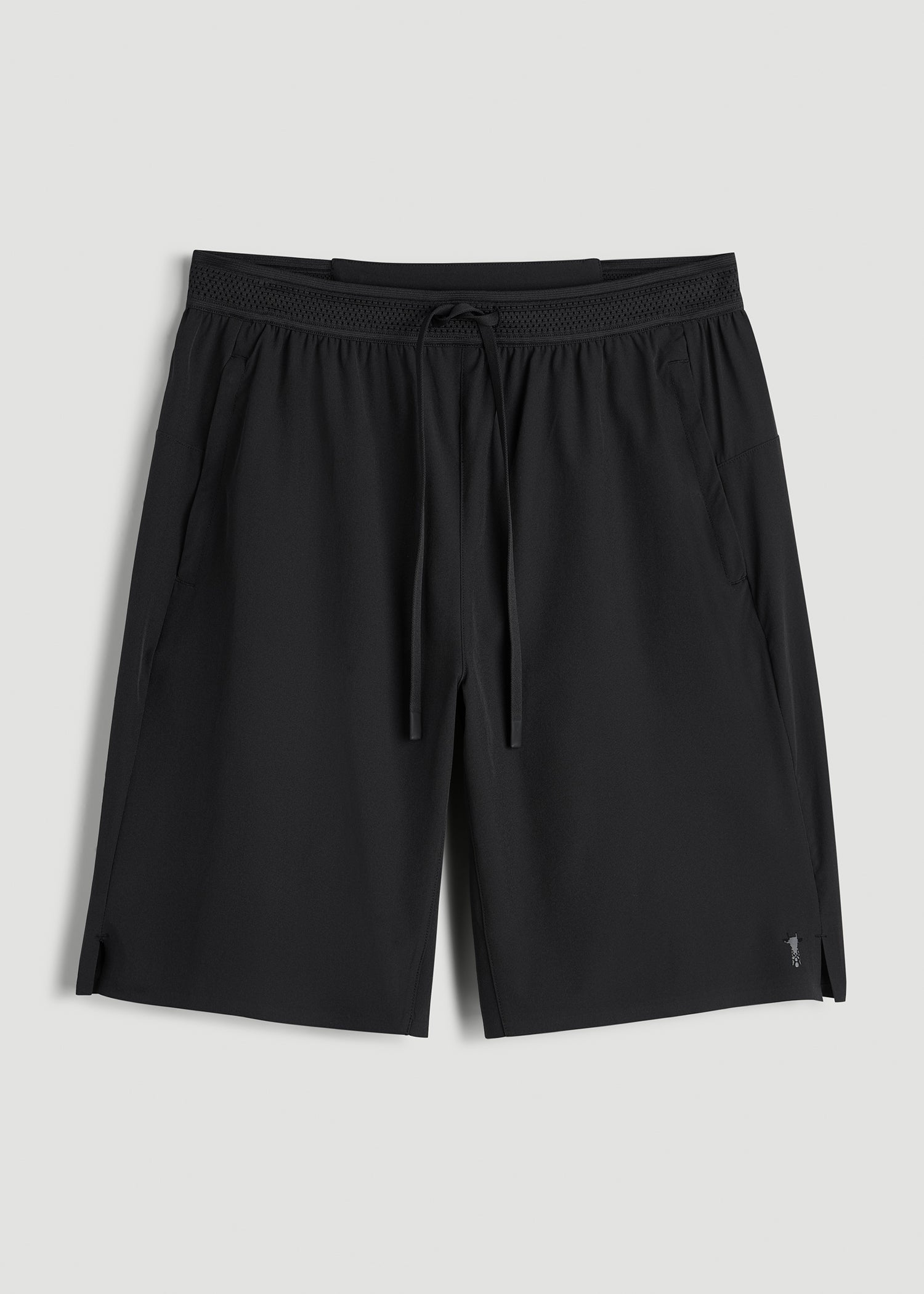 Featherweight Linerless Running Short for Tall Men in Black