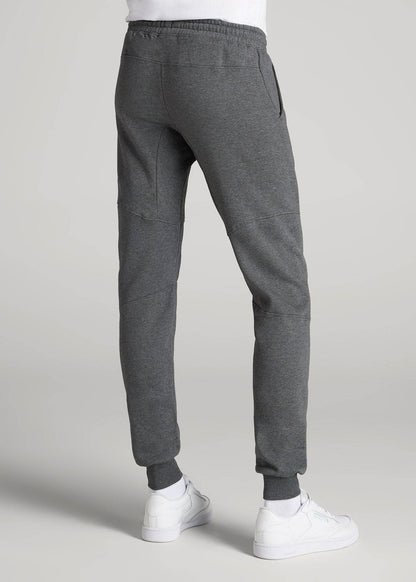 Wearever Fleece Joggers for Tall Men in Charcoal Mix