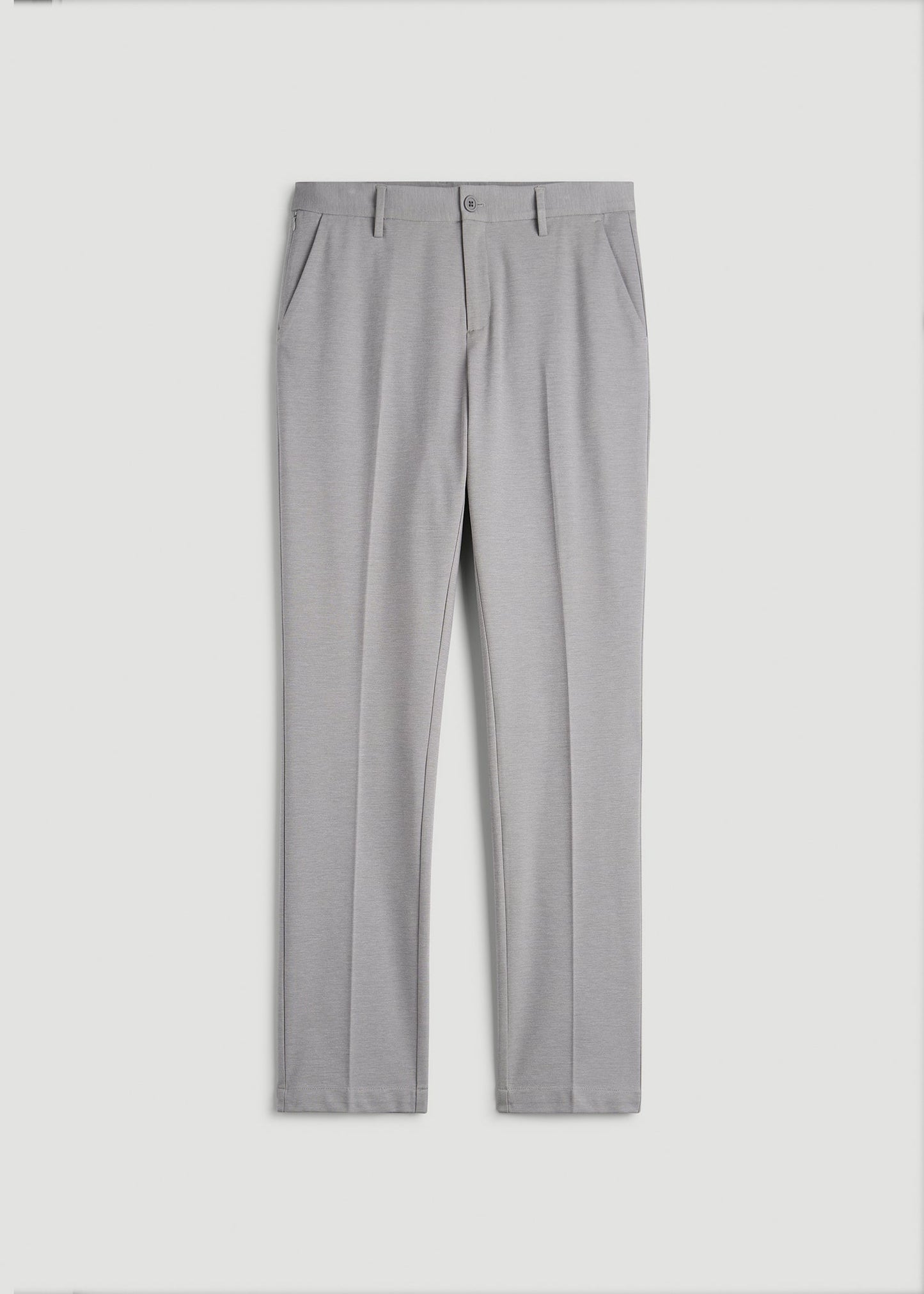 Flex Tech Suit Pants for Tall Men in Ice Grey Nailhead