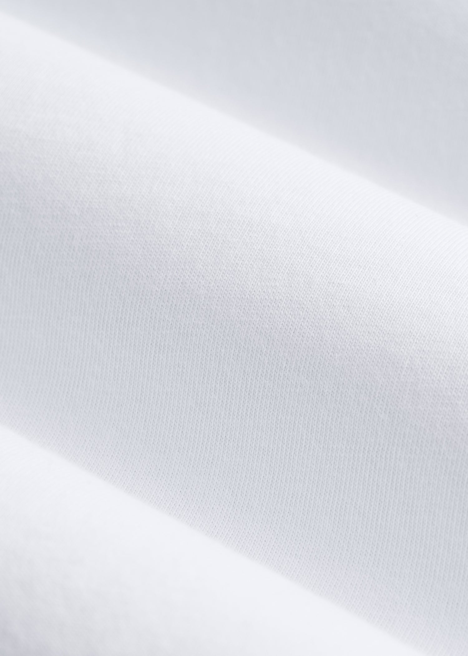 Modern Fit Garment Dyed Cotton T-Shirt for Tall Men in White