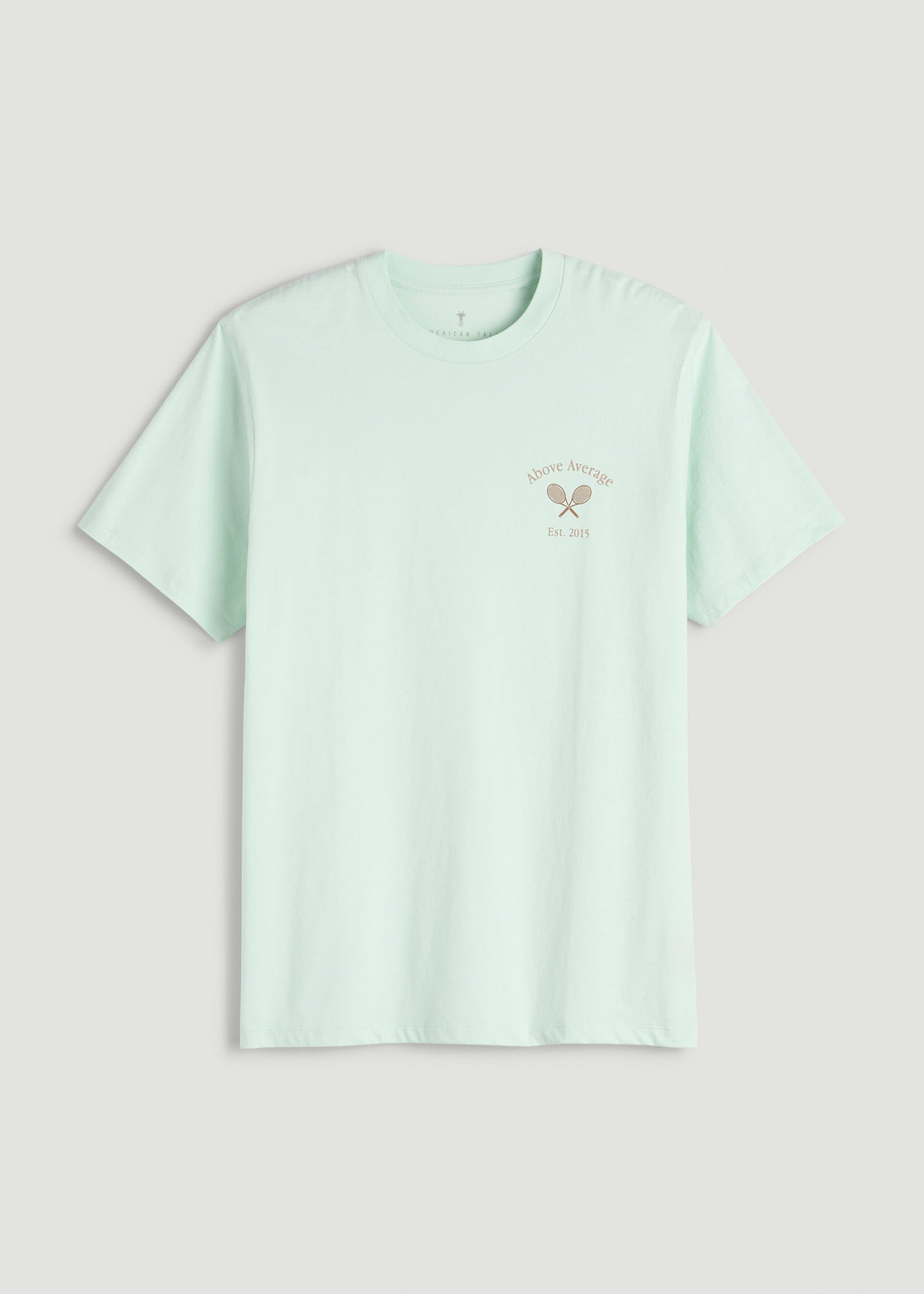 Country Club Graphic Tee for Tall Men in Blue