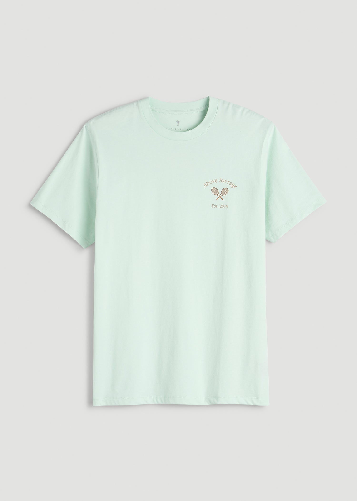 Country Club Graphic Tee for Tall Men in Blue