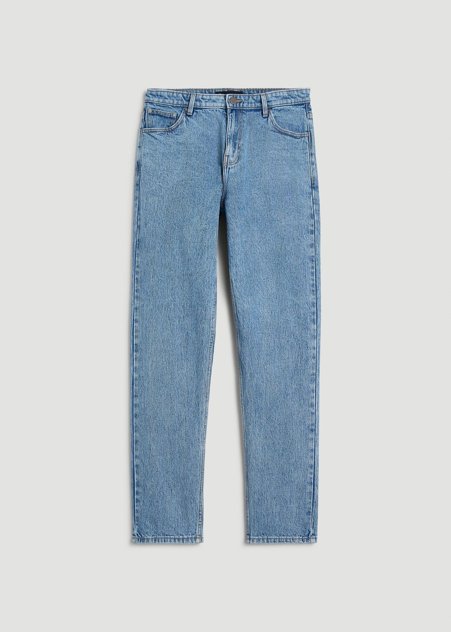 MILO Relaxed Tapered Fit Jeans for Tall Men in Perfect Blue