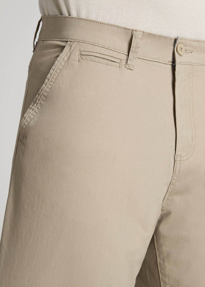 Mason RELAXED Chinos for Tall Men in Desert Khaki