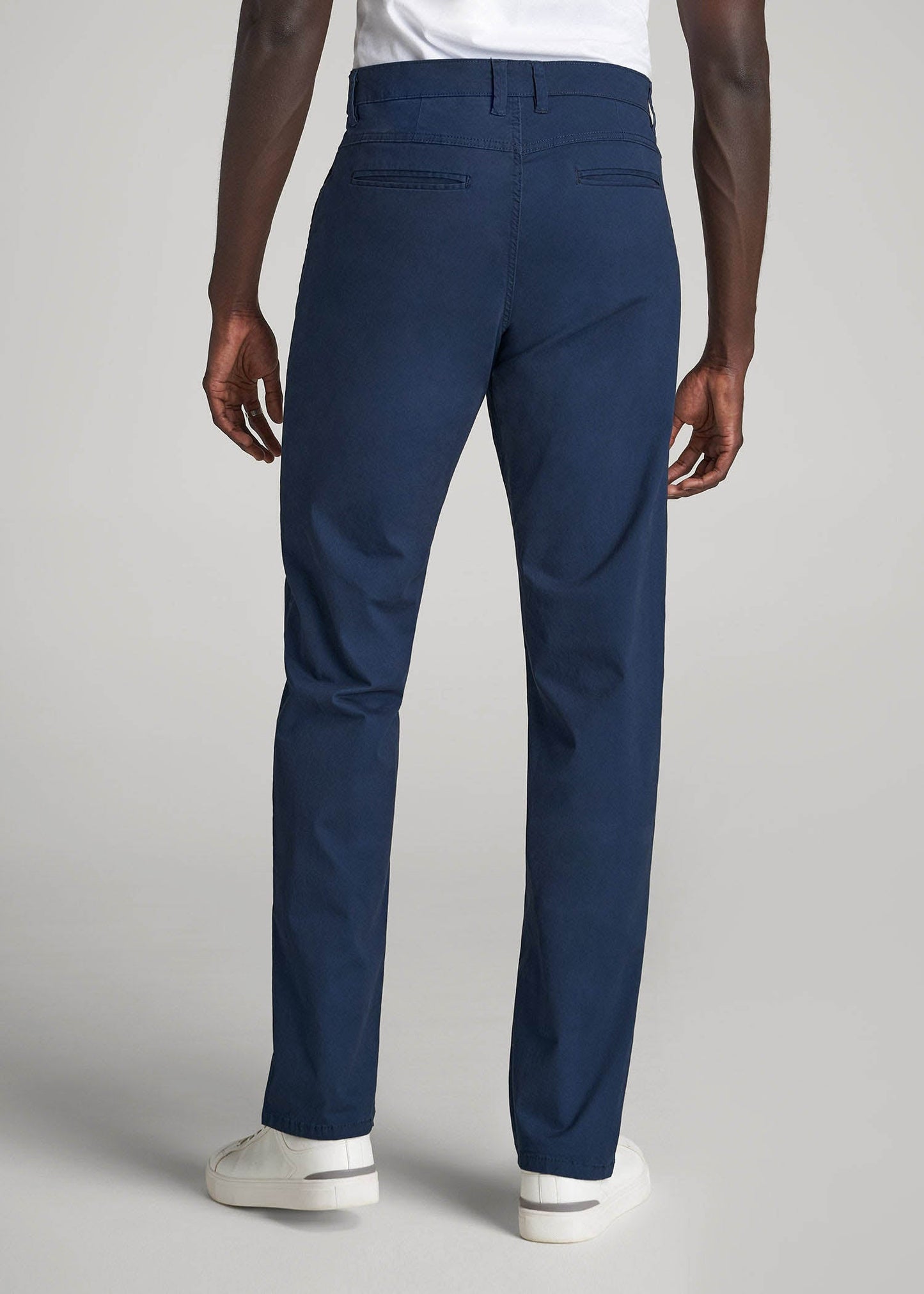 Mason RELAXED Chinos for Tall Men in Marine Navy