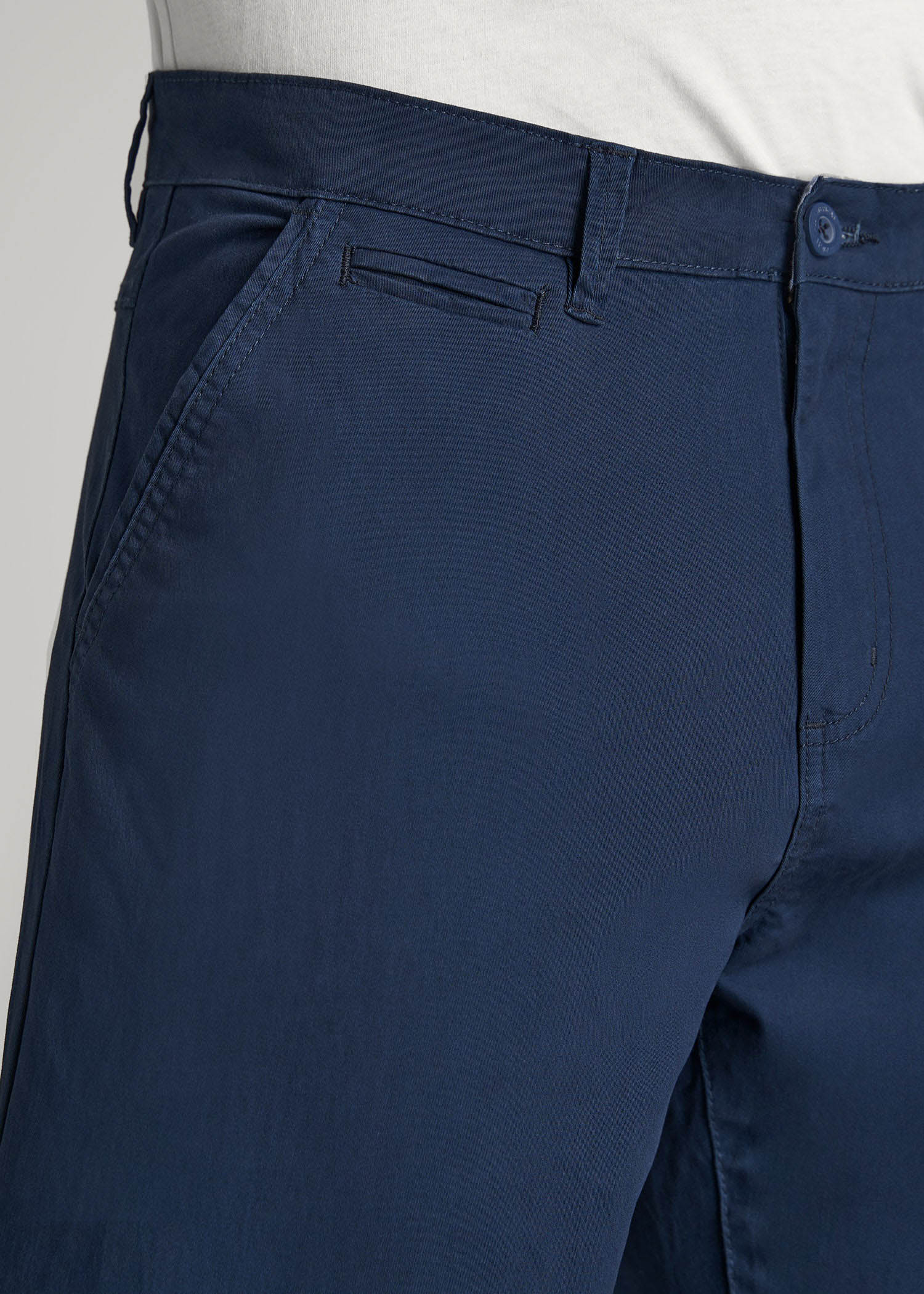 Mason RELAXED Chinos for Tall Men in Marine Navy