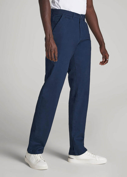 Mason RELAXED Chinos for Tall Men in Marine Navy
