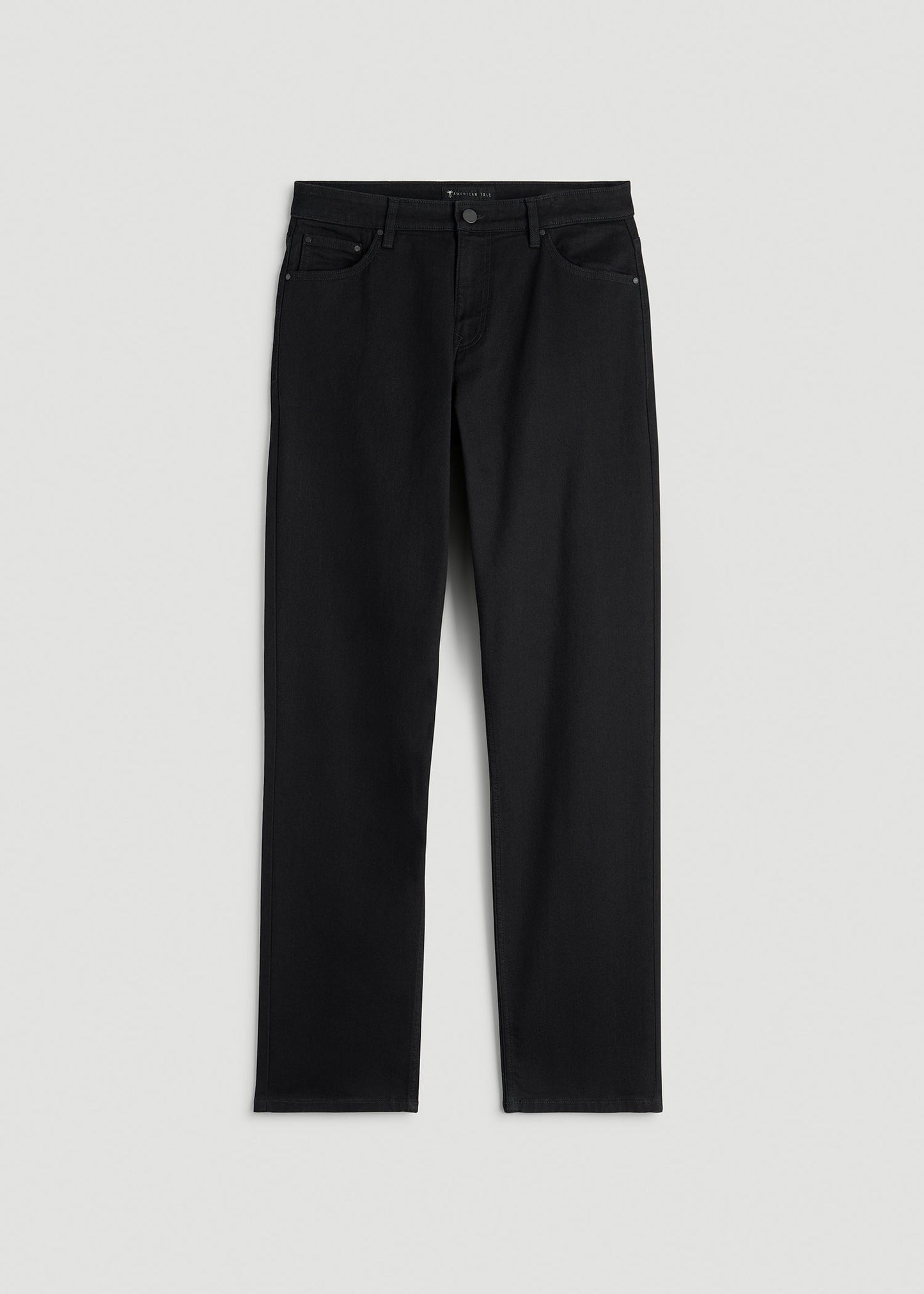 Mason Relaxed Fit Jeans for Tall Men in Optimum Black