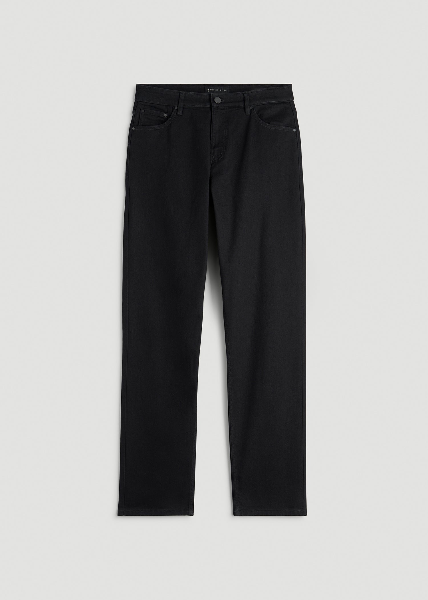 Mason Relaxed Fit Jeans for Tall Men in Optimum Black
