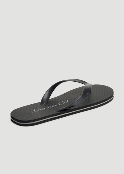 Men's Flip-Flop in Black/Grey