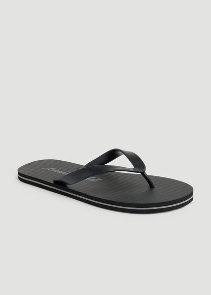 Men's Flip-Flop in Black/Grey