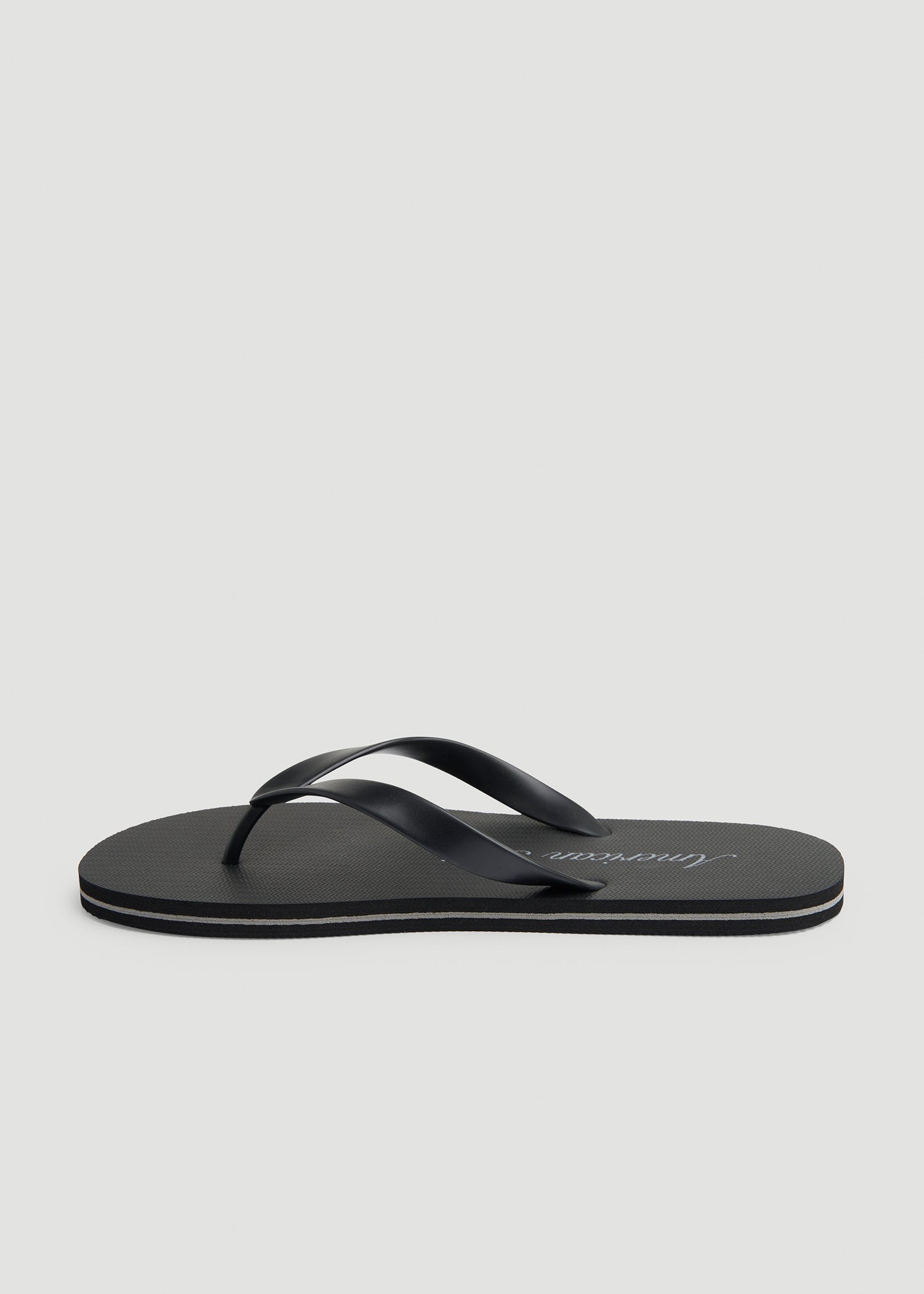 Men's Flip-Flop in Black/Grey