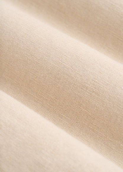 Linen Shorts For Tall Men in Sandstone