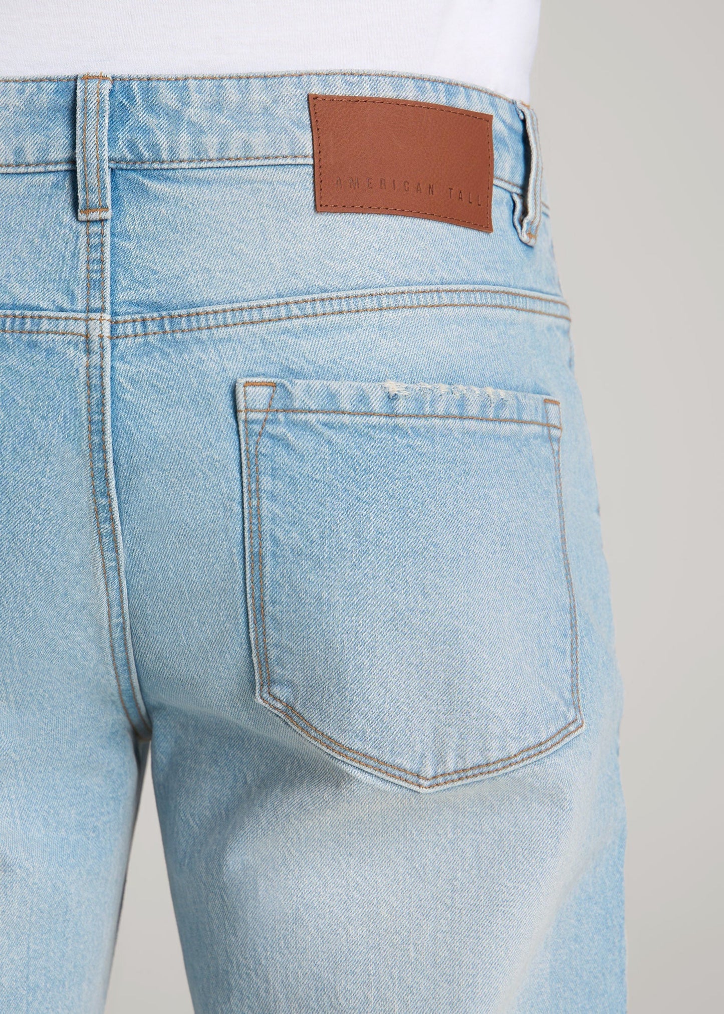 Milo RELAXED TAPERED FIT Jeans for Tall Men in Salt Lake Wash