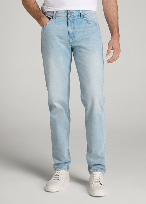 Milo RELAXED TAPERED FIT Jeans for Tall Men in Salt Lake Wash