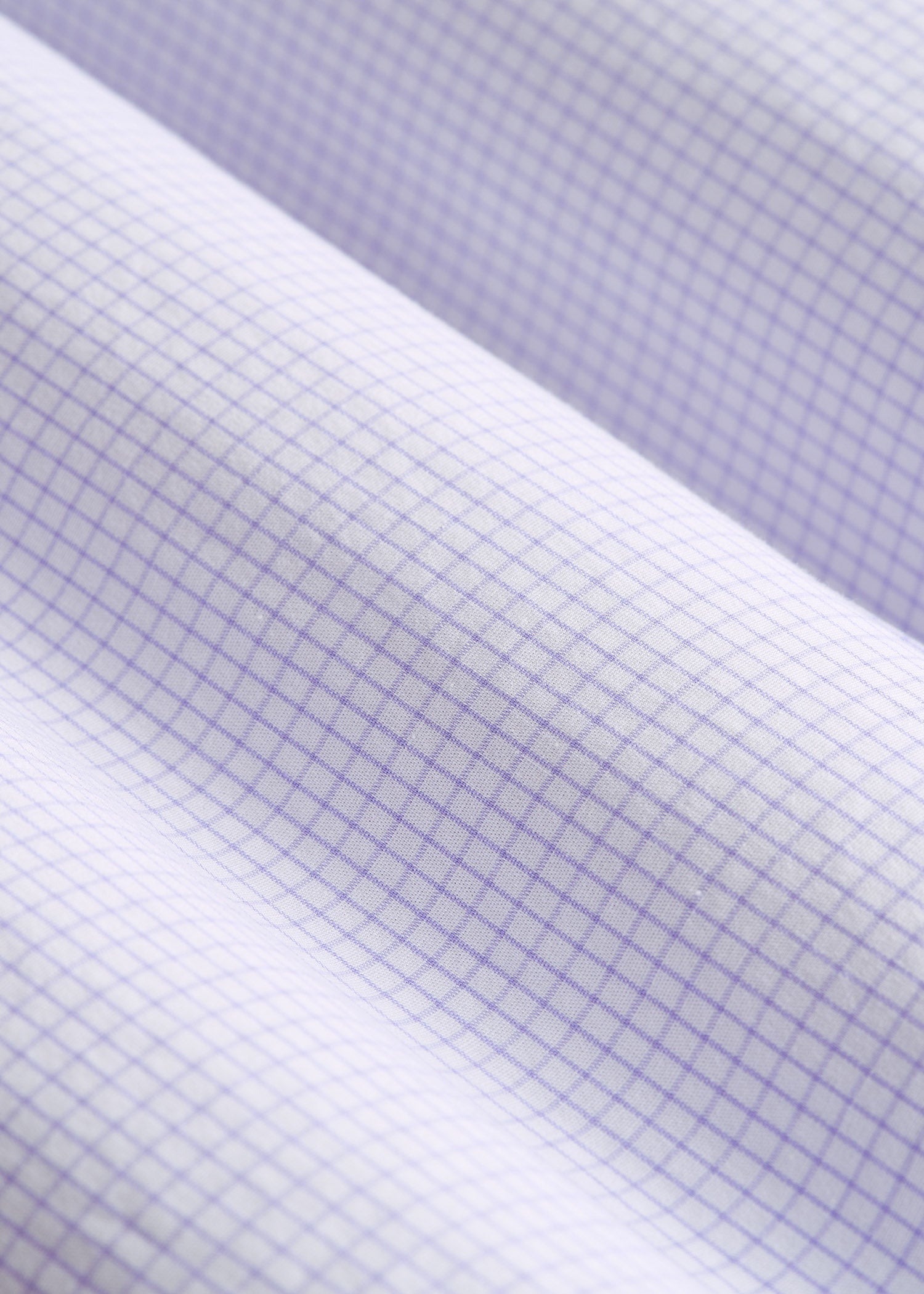 Oskar Easy Care Dress Shirt for Tall Men in Iris Mini Check
