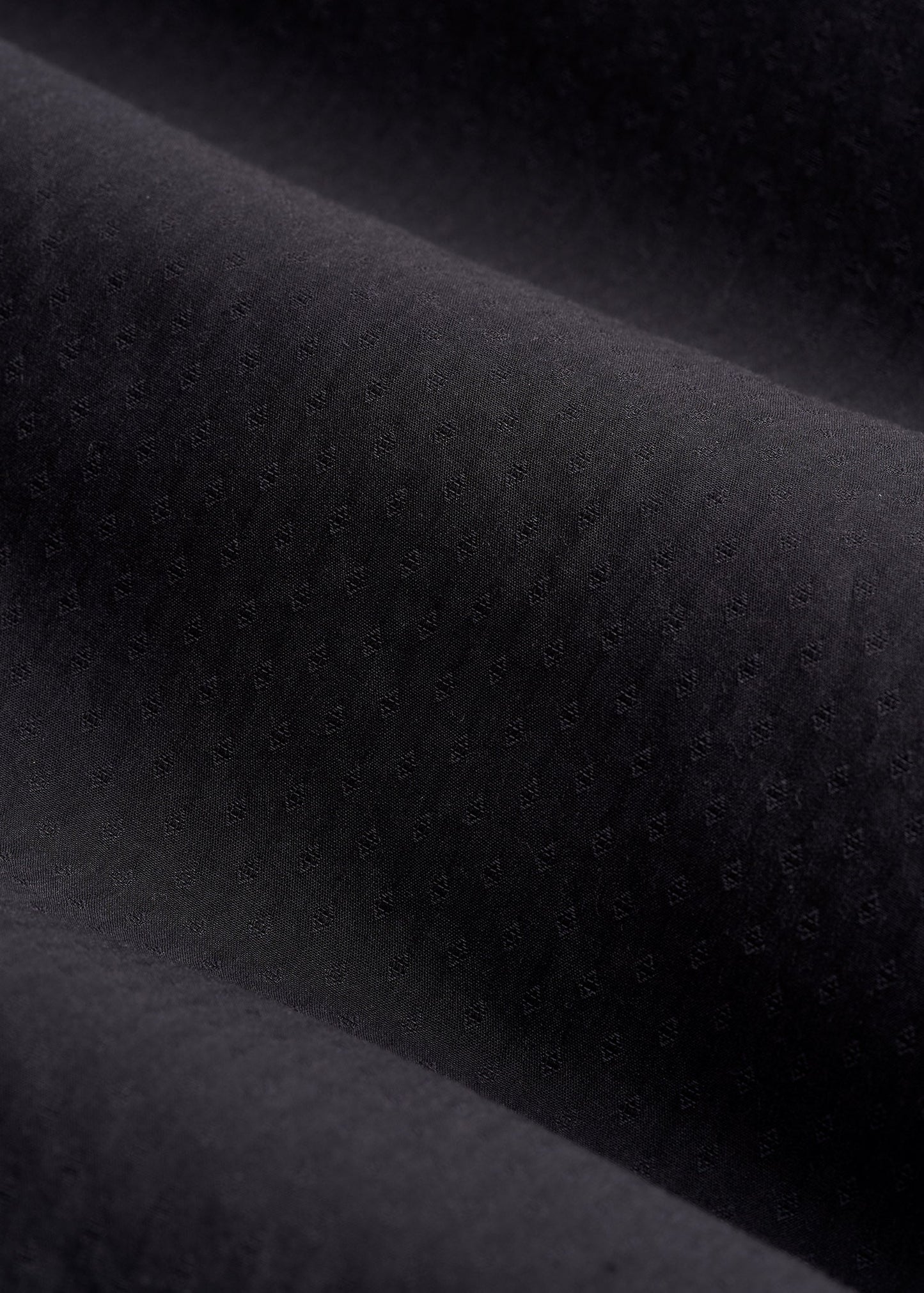 Premium Dress Shirt for Tall Men in Black Diamond
