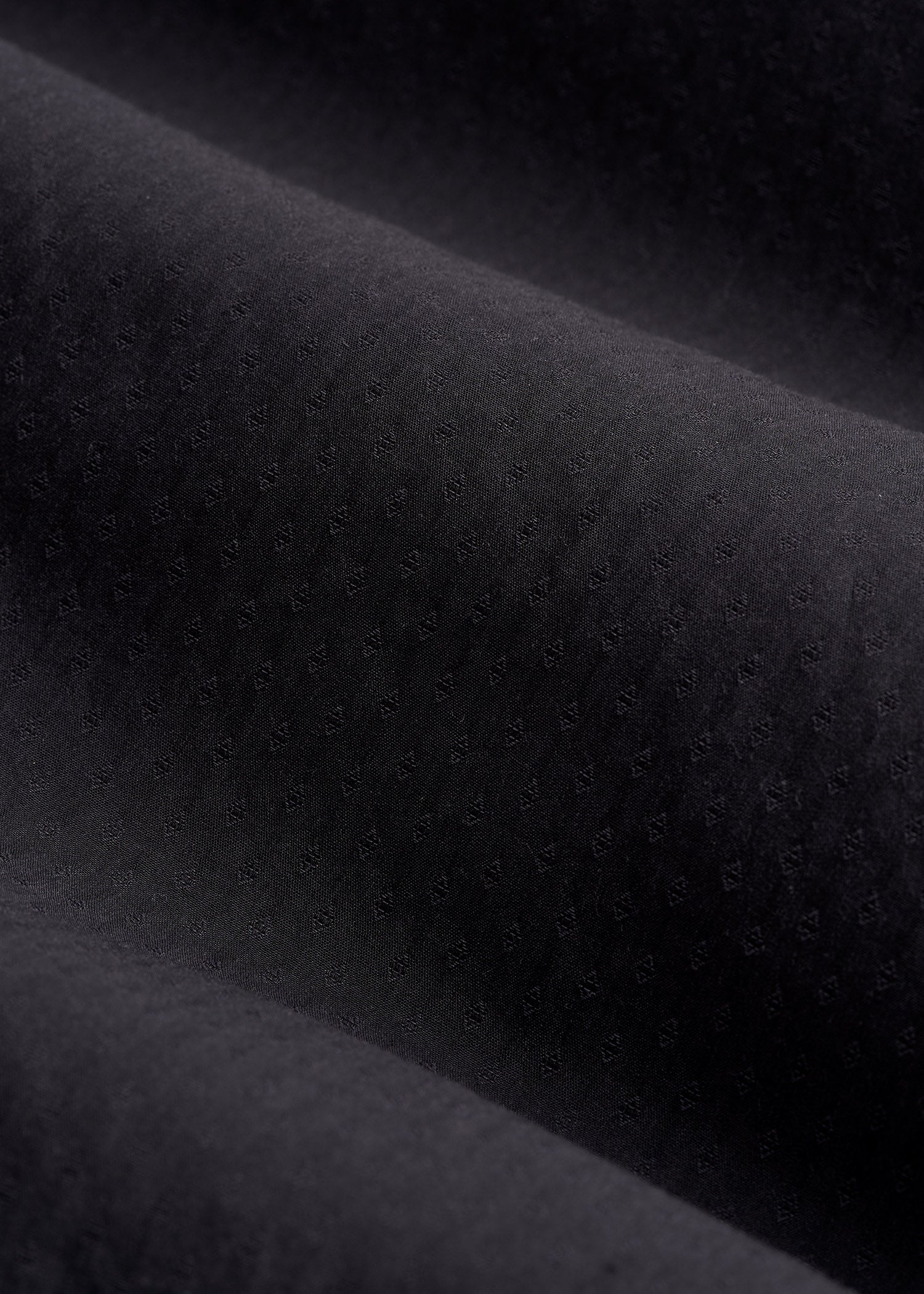 Premium Dress Shirt for Tall Men in Black Diamond