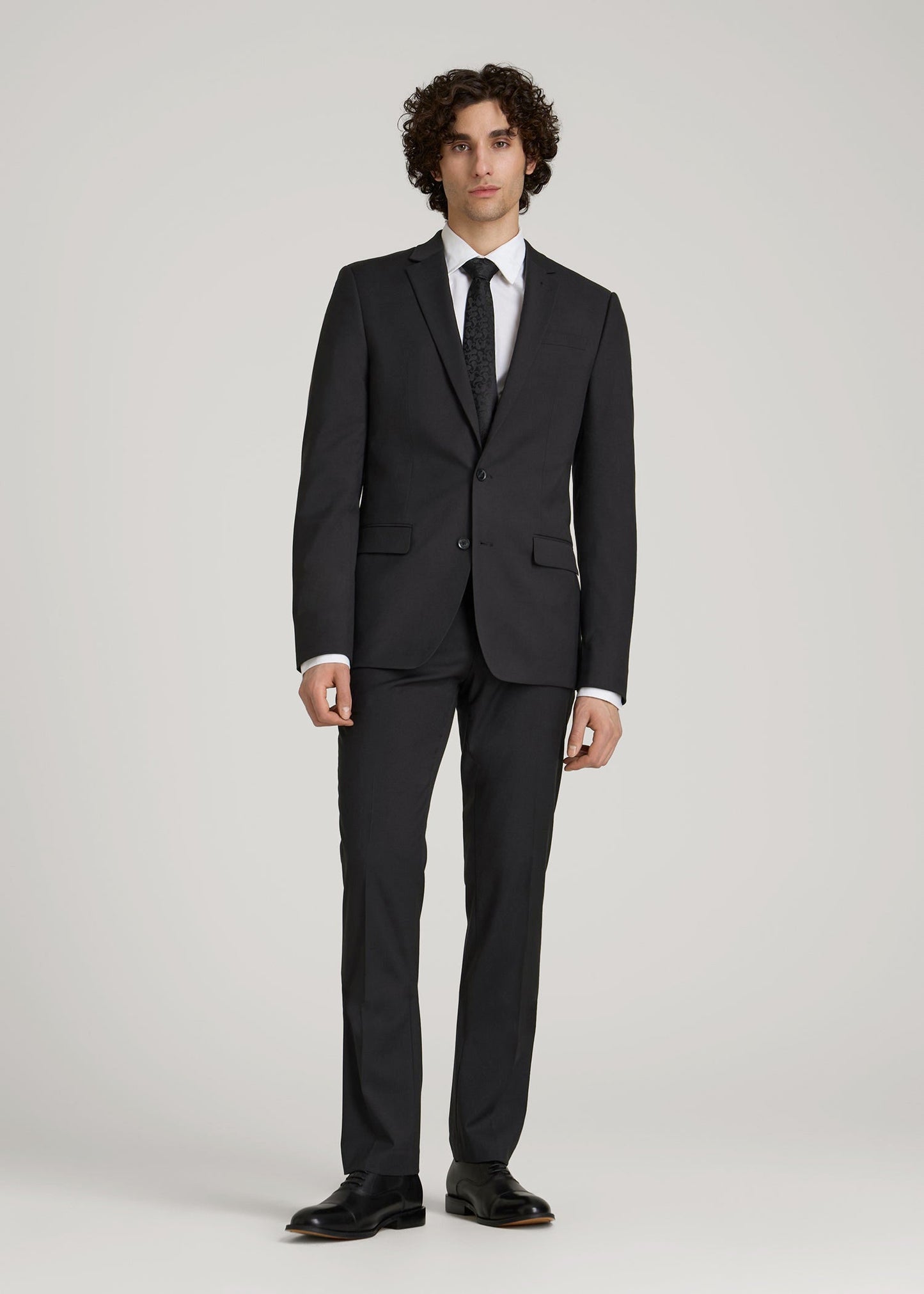 Suit Jacket for Tall Men in Black