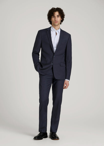 Suit Jacket for Tall Men in True Navy