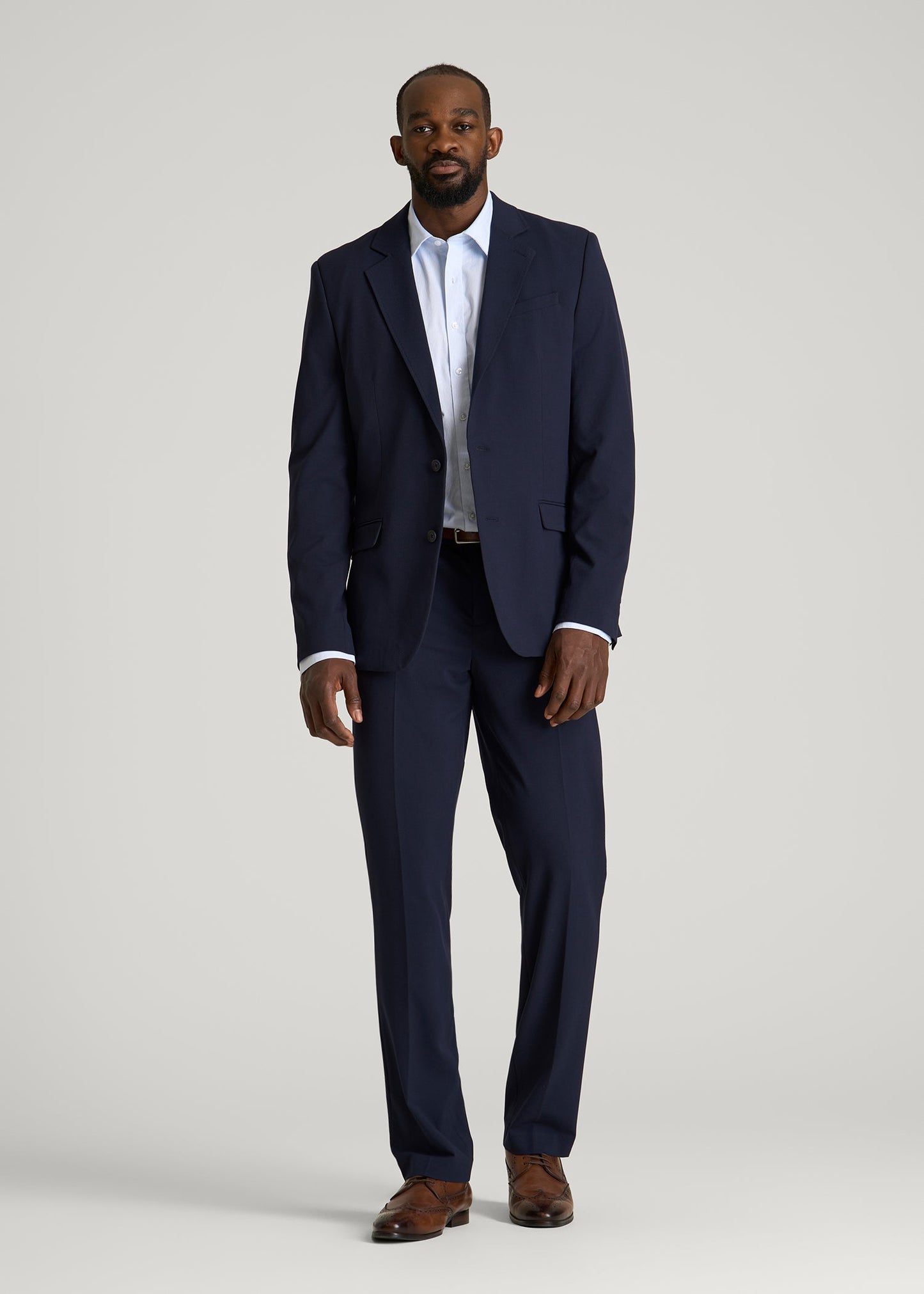 Suit Separates Pants for Tall Men in Evening Blue