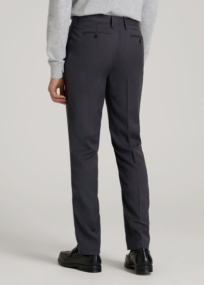 Suit Trousers for Tall Men in Mid Grey