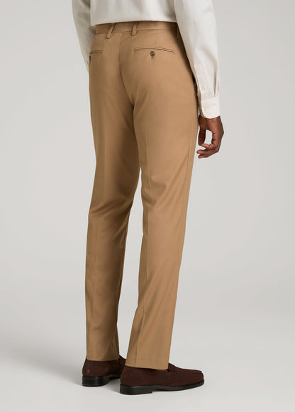 Suit Trousers for Tall Men in Tannin