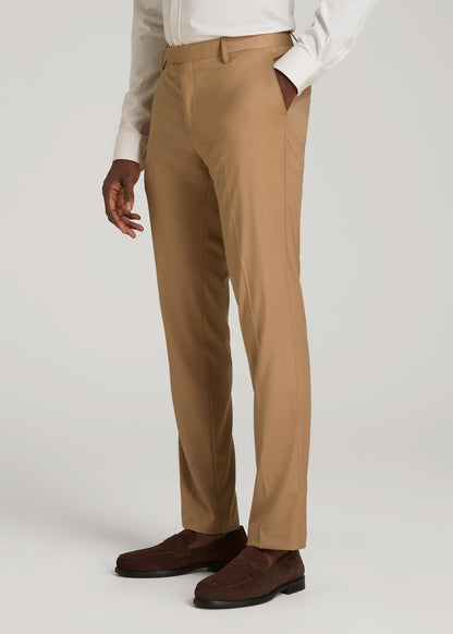 Suit Trousers for Tall Men in Tannin