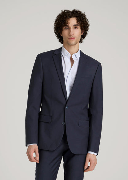 Suit Jacket for Tall Men in True Navy