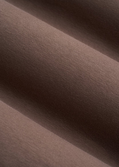 Tech Motion Fleece Shorts for Tall Men in Coffee Quartz
