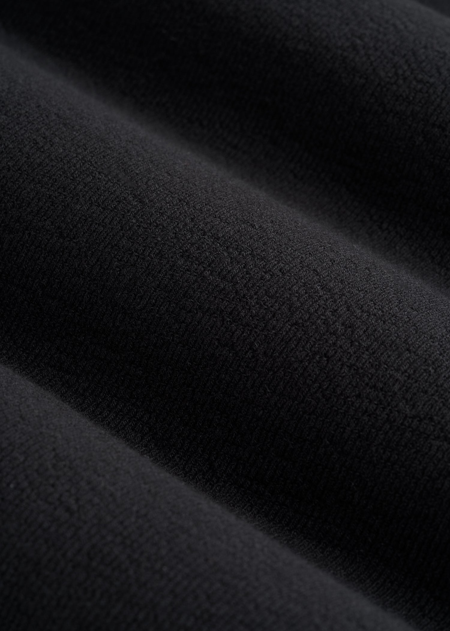 Terry Cotton Pocket Tee for Tall Men in Black