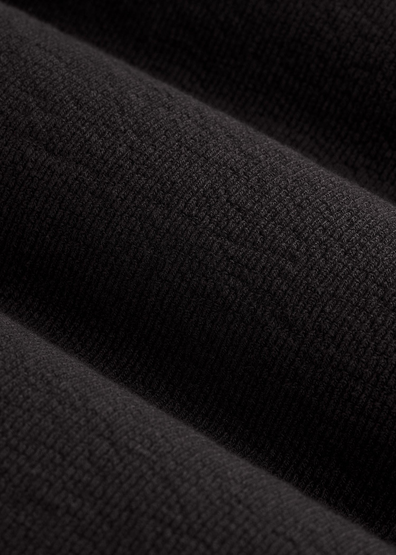 Terry Cotton Pull-On Shorts for Tall Men in Black