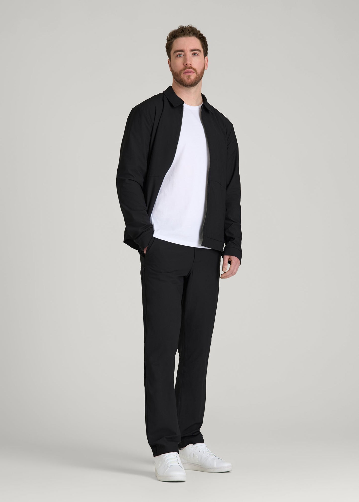 Traveler Chino 2.0 for Tall Men in Black