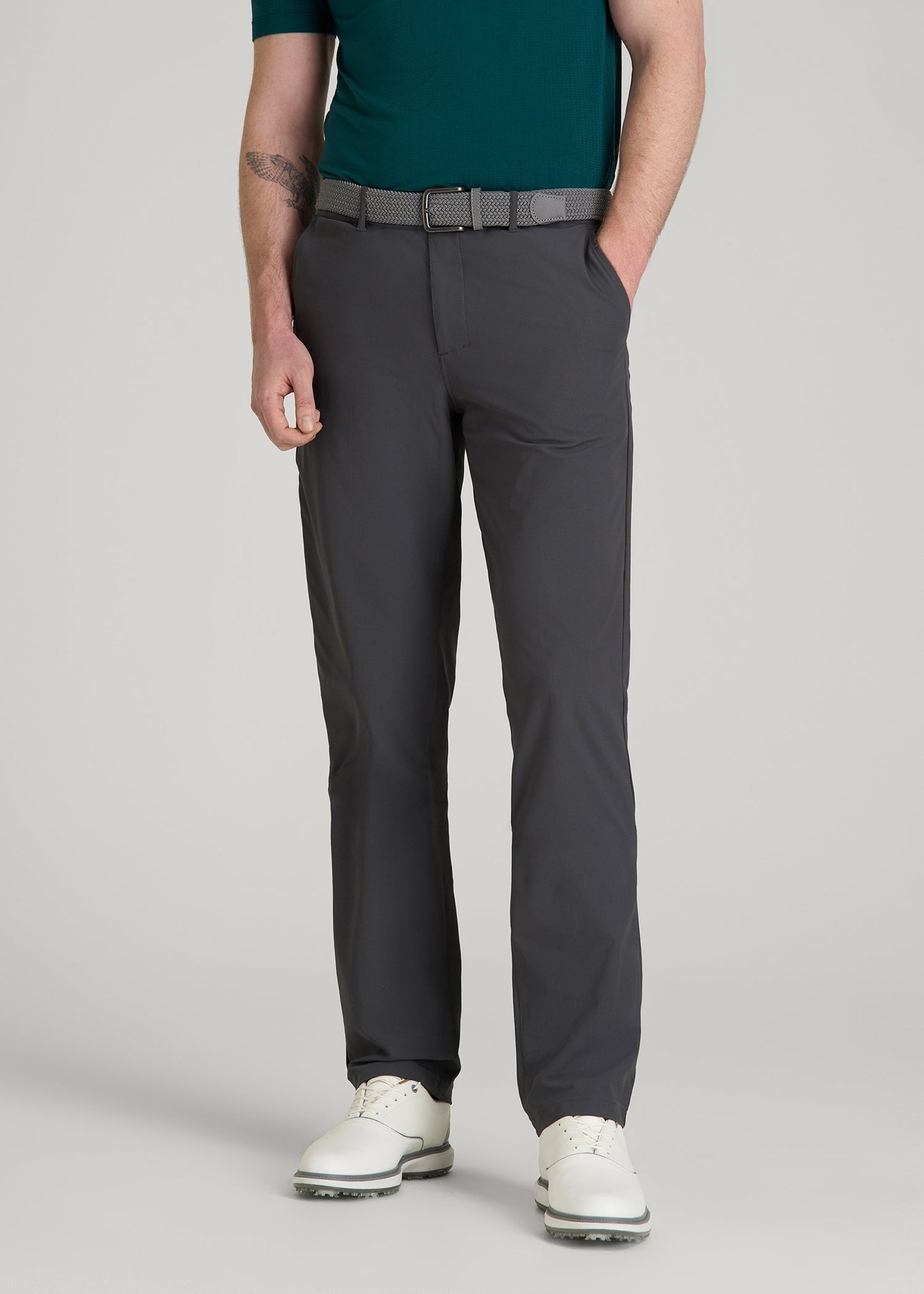 Traveler Chino 2.0 for Tall Men in Iron Grey